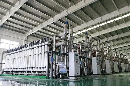 2022年多面空心球填料廠家礦井水分鹽結晶零排放項目案例