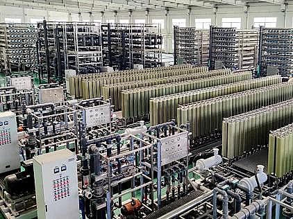 2022年多面空心球填料廠家礦井水分鹽結晶零排放項目案例